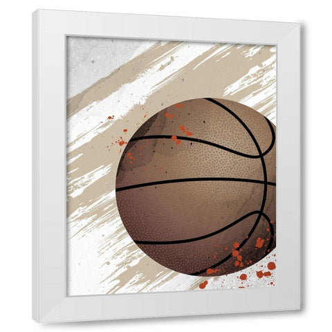 Sport Life 4 White Modern Wood Framed Art Print by Allen, Kimberly