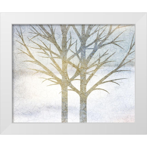 Blue Days 2 White Modern Wood Framed Art Print by Allen, Kimberly