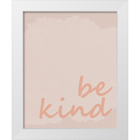 Kind Vibes 1 White Modern Wood Framed Art Print by Allen, Kimberly