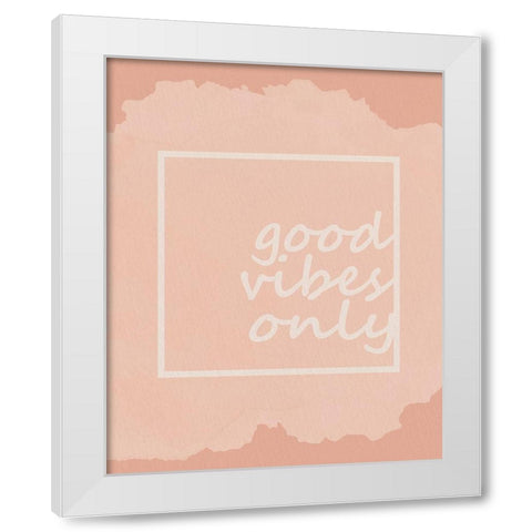 Kind Vibes 3 White Modern Wood Framed Art Print by Allen, Kimberly