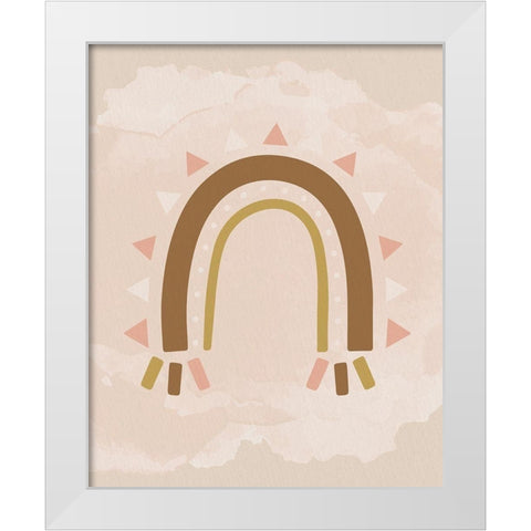 Kind Vibes 4 White Modern Wood Framed Art Print by Allen, Kimberly