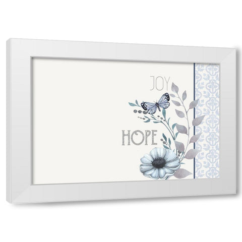 Inspiration 2 White Modern Wood Framed Art Print by Allen, Kimberly
