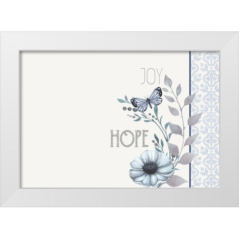 Inspiration 2 White Modern Wood Framed Art Print by Allen, Kimberly