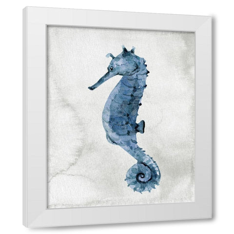 Sea Life 1 White Modern Wood Framed Art Print by Allen, Kimberly