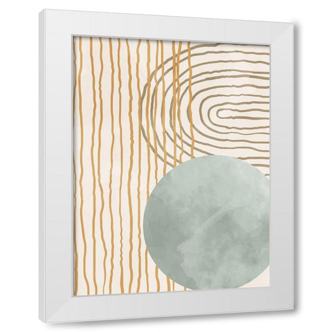 Organic Desert 1 White Modern Wood Framed Art Print by Allen, Kimberly
