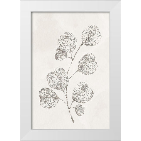 Spotted Botanical 3 White Modern Wood Framed Art Print by Allen, Kimberly