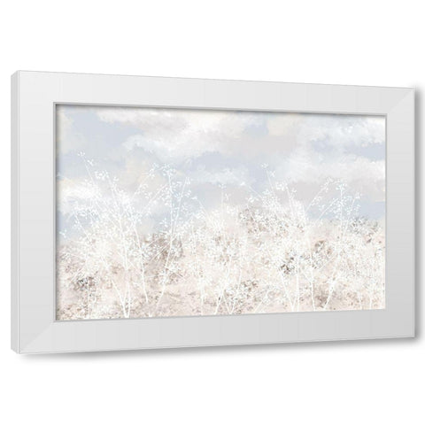 Soft Field White Modern Wood Framed Art Print by Allen, Kimberly