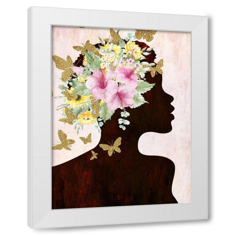 Butterfly Flight 1 White Modern Wood Framed Art Print by Allen, Kimberly