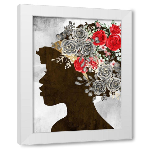 Red and Black White Modern Wood Framed Art Print by Allen, Kimberly