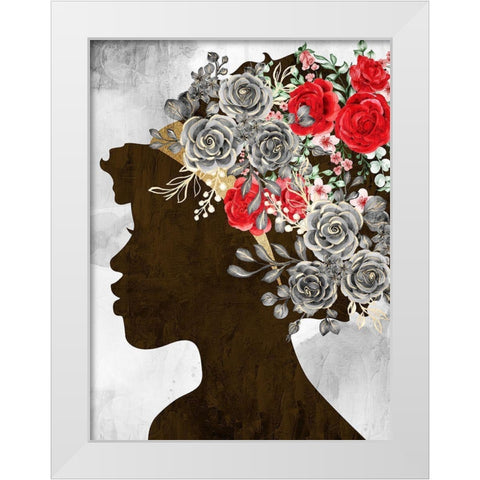 Red and Black White Modern Wood Framed Art Print by Allen, Kimberly