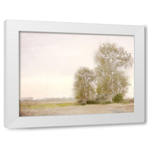 Countryside 2 White Modern Wood Framed Art Print by Allen, Kimberly