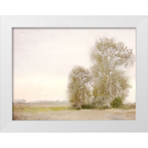 Countryside 2 White Modern Wood Framed Art Print by Allen, Kimberly