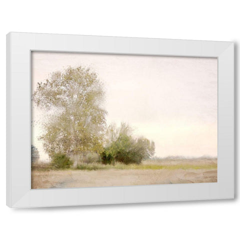 Countryside White Modern Wood Framed Art Print by Allen, Kimberly