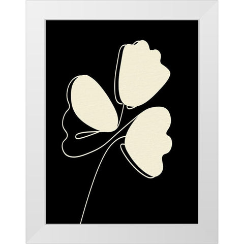 Natural 1 White Modern Wood Framed Art Print by Allen, Kimberly