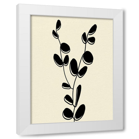 Natural 3 White Modern Wood Framed Art Print by Allen, Kimberly