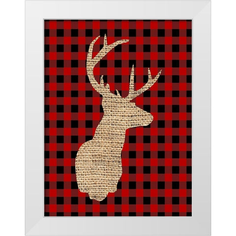 Farmhouse Christmas 6 v2 White Modern Wood Framed Art Print by Allen, Kimberly