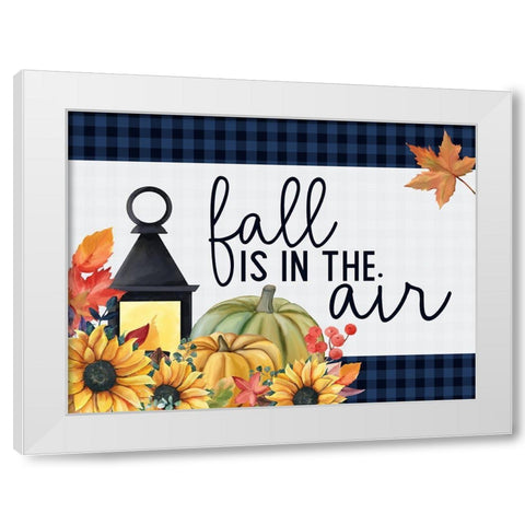 In the Fall 2 White Modern Wood Framed Art Print by Allen, Kimberly
