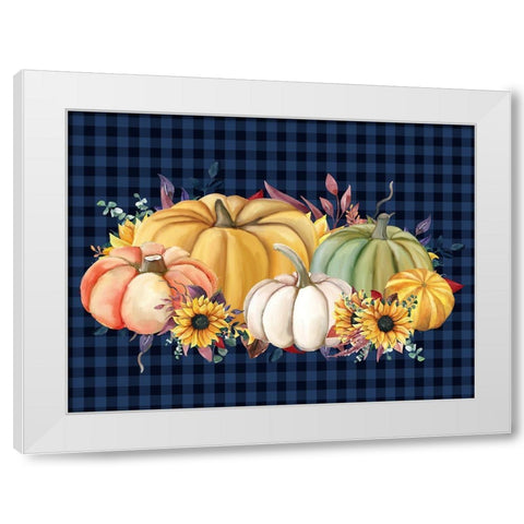 In the Fall 4 White Modern Wood Framed Art Print by Allen, Kimberly