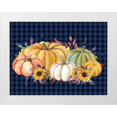 In the Fall 4 White Modern Wood Framed Art Print by Allen, Kimberly