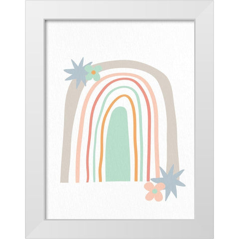 Amazing Things 2 White Modern Wood Framed Art Print by Allen, Kimberly