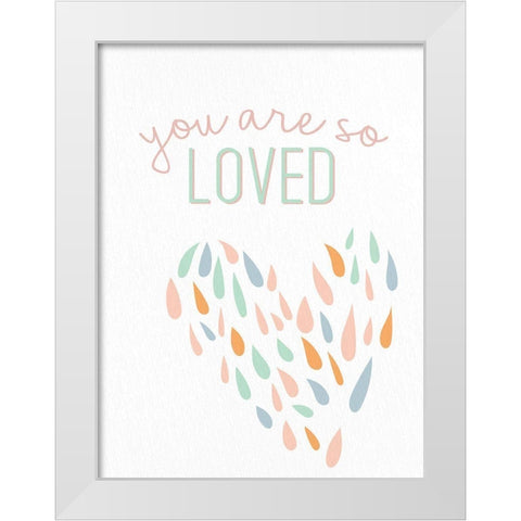 Amazing Things 3 White Modern Wood Framed Art Print by Allen, Kimberly