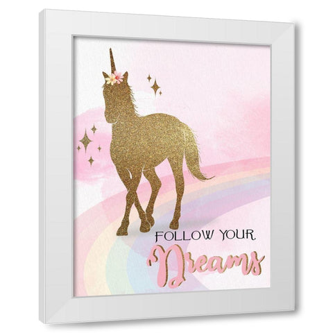 You Are Magic 2 v2 White Modern Wood Framed Art Print by Allen, Kimberly
