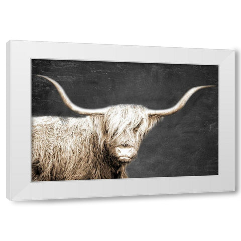 In the Highlands White Modern Wood Framed Art Print by Allen, Kimberly