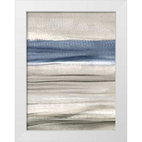 Serenity Hue White Modern Wood Framed Art Print by Allen, Kimberly