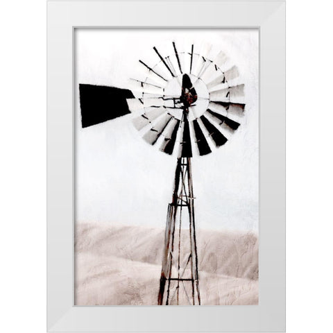 Standing Tall White Modern Wood Framed Art Print by Allen, Kimberly