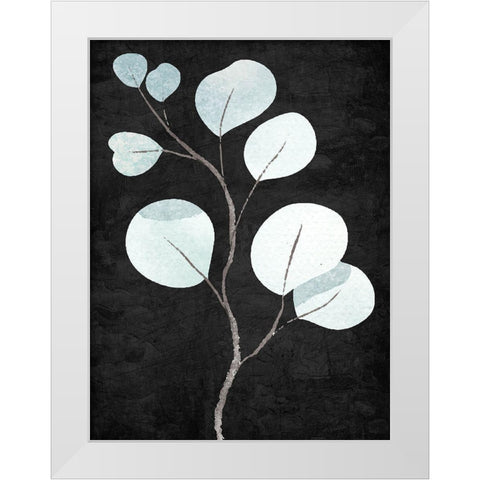 Stems 2 White Modern Wood Framed Art Print by Allen, Kimberly
