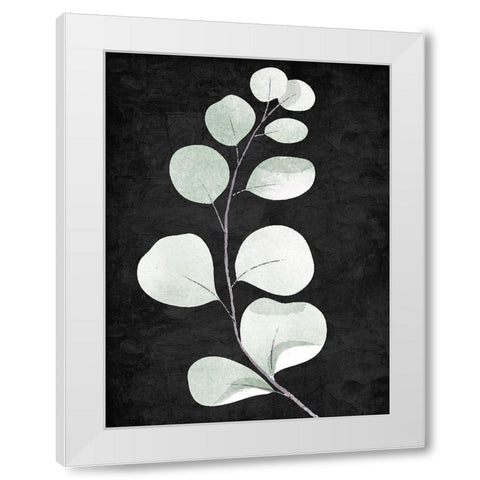 Stems 1 White Modern Wood Framed Art Print by Allen, Kimberly