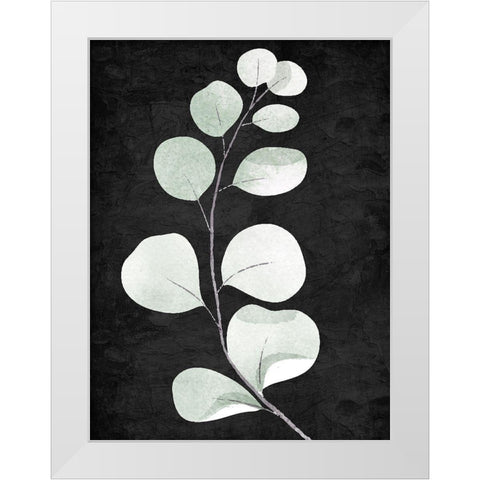 Stems 1 White Modern Wood Framed Art Print by Allen, Kimberly