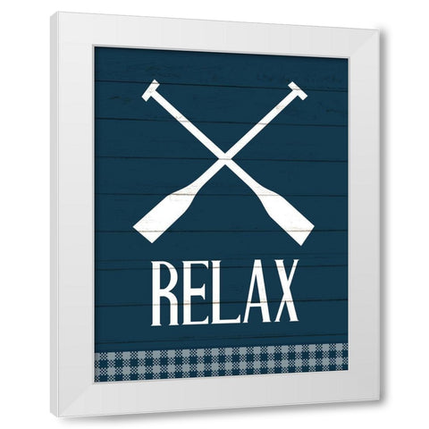 To the Lodge 5 White Modern Wood Framed Art Print by Bailey, Ann