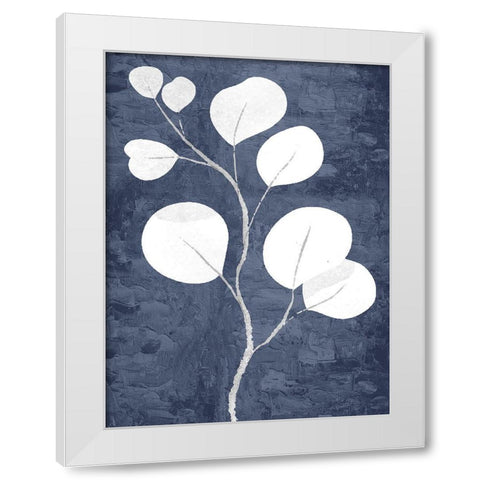 On Blue 2 White Modern Wood Framed Art Print by Allen, Kimberly