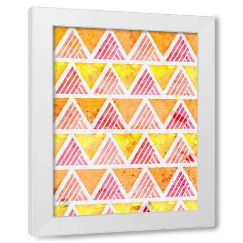 Bright Day White Modern Wood Framed Art Print by Allen, Kimberly