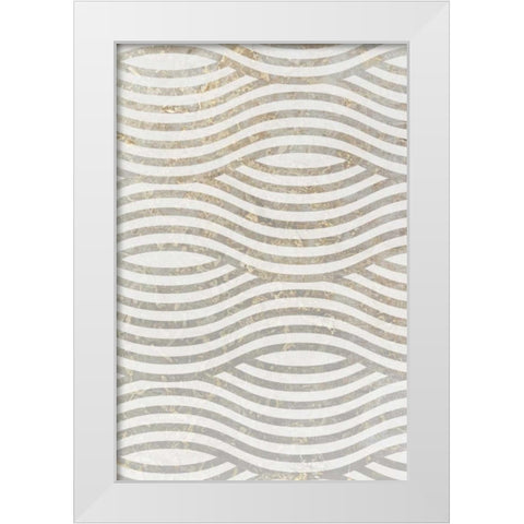 Concrete Panel C White Modern Wood Framed Art Print by Allen, Kimberly