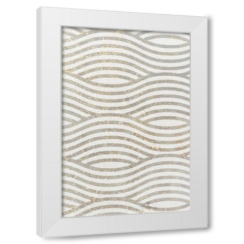 Concrete Panel A White Modern Wood Framed Art Print by Allen, Kimberly