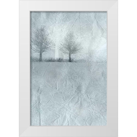 Dawn A White Modern Wood Framed Art Print by Allen, Kimberly