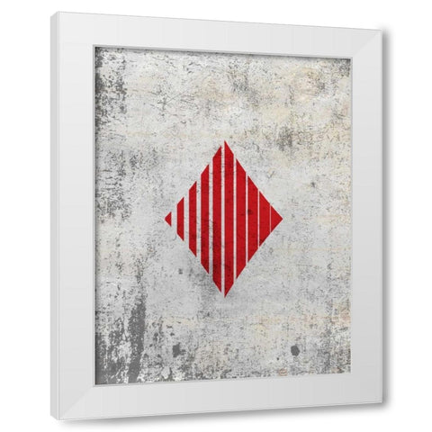 Lets Play C White Modern Wood Framed Art Print by Allen, Kimberly