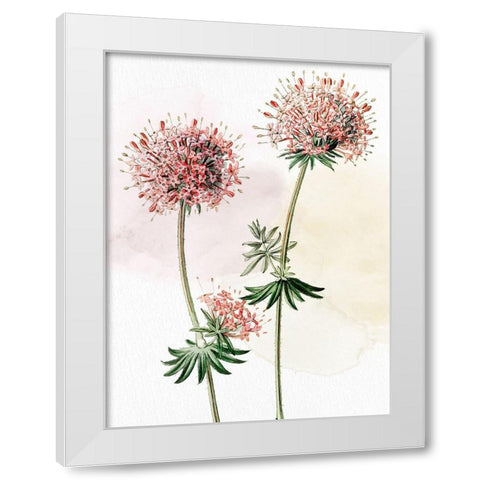 Watercolor Crosswort White Modern Wood Framed Art Print by Allen, Kimberly