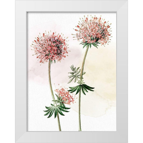 Watercolor Crosswort White Modern Wood Framed Art Print by Allen, Kimberly