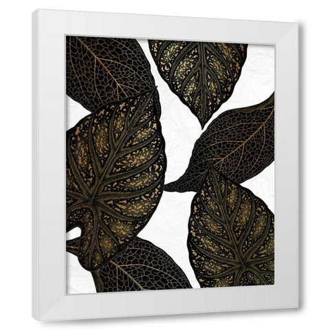 Tropical Black 1 White Modern Wood Framed Art Print by Allen, Kimberly