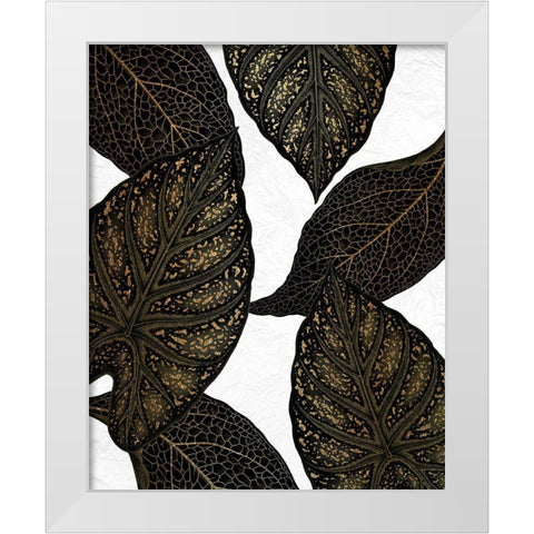 Tropical Black 1 White Modern Wood Framed Art Print by Allen, Kimberly