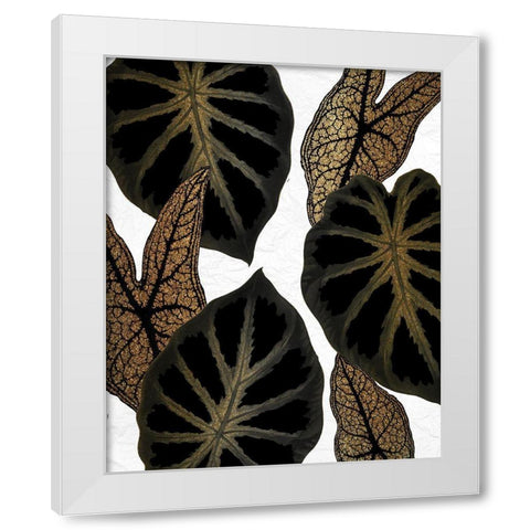 Tropical Black 2 White Modern Wood Framed Art Print by Allen, Kimberly