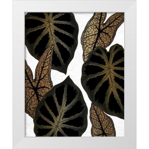 Tropical Black 2 White Modern Wood Framed Art Print by Allen, Kimberly