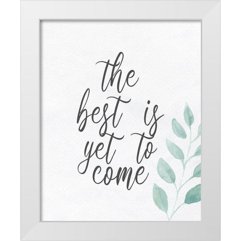 Best White Modern Wood Framed Art Print by Allen, Kimberly