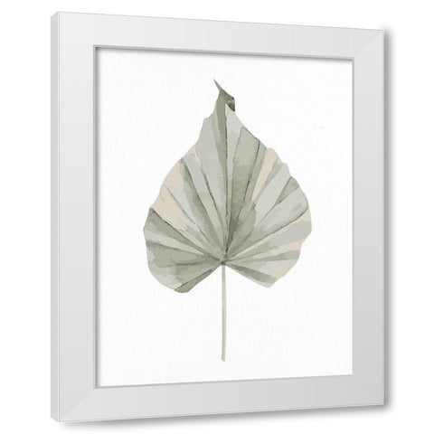 Soft Green 3 White Modern Wood Framed Art Print by Allen, Kimberly