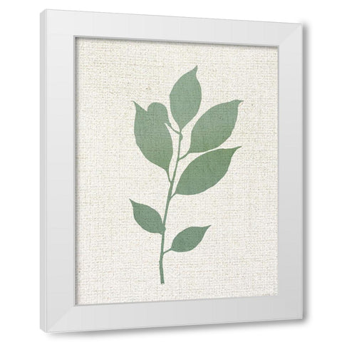 Linen Branches 2 White Modern Wood Framed Art Print by Allen, Kimberly