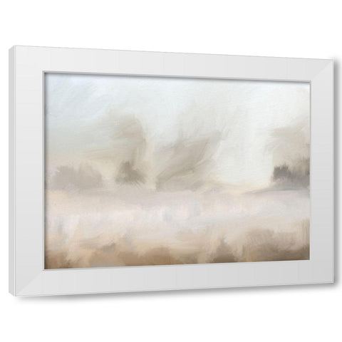 Mirage White Modern Wood Framed Art Print by Allen, Kimberly