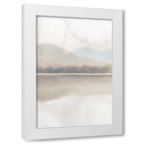 Serene Summer 2 White Modern Wood Framed Art Print by Allen, Kimberly